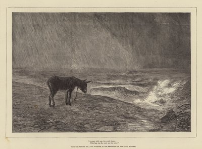 Vor langer Zeit begann die Welt, Mit hey, ho, dem Wind und dem Regen! von John MacWhirter